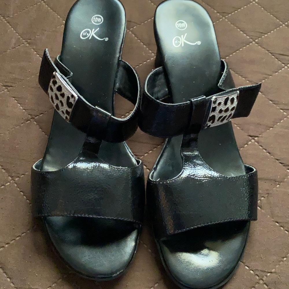 It’s OK 10W Black Sandal
